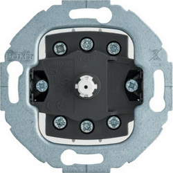 BERKER 383803 περιστροφικός διακόπτης (Drehtast) 2P, σειρά 1930 Γυαλί