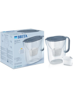 Brita Style Essential XL Blue + Maxtra Pro Pure - Κανάτα Σερβιρίσματος Πλαστική με Φίλτρο 2300 ml