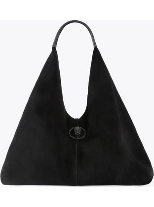 Kurt Geiger Chelsea LG Slouch Hobo Τσάντα Ώμου Black 6053300209