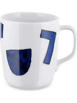 Κούπα Itsumo Yunoki Ware NF08/89 300ml White-Blue Alessi Πορσελάνη