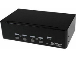 StarTech KVM Switch SV431DD2DUA 4 x Dual DVI / USB Switcher With Audio