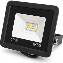 VenCore 9010-50003 - Floodlight LED 10W 120 185-265V WW - Προβολέας LED Slim Series VenCore 120 Μοίρες 10 Watt 185-265 Volt 900 Lumens - Αδιάβροχος