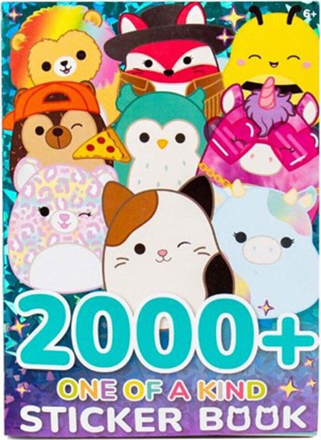 SQUISHMALLOWS STICKER BOOK 2000+ ΑΥΤΟΚΟΛΛΗΤΑ HG224701- HG224701