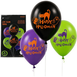 Σετ 6 Μπαλόνια Halloween 27,5 cm Amscan