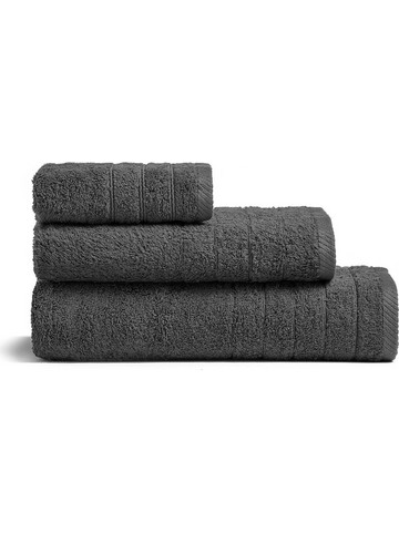 ΠΕΤΣΕΤΑ ΜΠΑΝΙΟΥ FRESCA DARK GREY (70X140) MELINEN 70Χ140