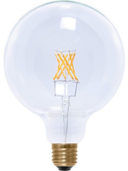Λάμπα LED Segula Globe 125 clear E27 5W 400Lm 2200K dimmable
