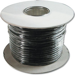 Καλώδιο Τηλεφωνικό Digitus flat ribbon, 8-adrig, 100m, AWG 26, sw