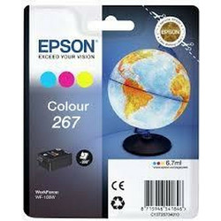 Epson 267 C/M/Y Πακέτο Μελάνι Εκτυπωτή Inkjet C13T267040