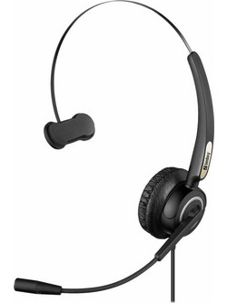 Sandberg Office Headset Pro Mono On Ear Ακουστικό Υπολογιστή με Μικρόφωνο & USB-A