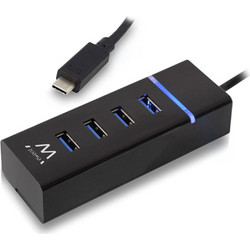 Ewent EW1137 USB Hub 3.0 USB-C με 4 Θύρες USB-A