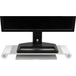 Βάση Monitor TERRATEC Spacebar silver white monitor stand 4 x USB ALU
