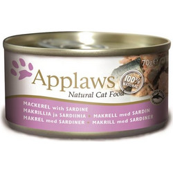 Applaws Adult with Mackerel & Sardine 24x70gr