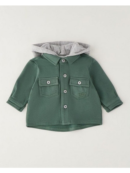 IDO LONG SLEEVED SHIRT - 4.H163/00 - ΑΓΟΡΙ - ARMY GREEN