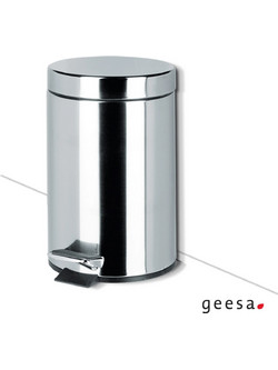 Χαρτοδοχείο Επιδαπέδιο 3l Geesa Chrome