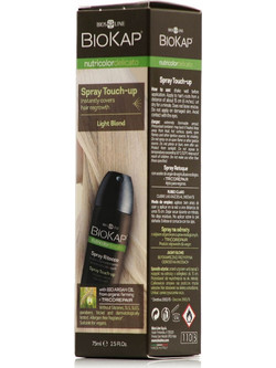Biosline BioKap Nutricolor Touch Up Light Blonde Spray Βαφής Μαλλιών 75ml