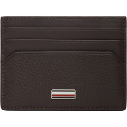 Ανδρική Δερμάτινη Καρτοθήκη Tommy Hilfiger AM0AM14494-GB6 Καφέ Καφέ
