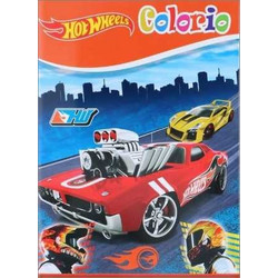 COLORIO HOTWHEELS 4 (ΠΟΡΤΟΚΑΛΙ) Βιβλιο ζωγραφικης
