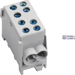 Distributor 100A, 2x35mmp / 2x25mmp, gray