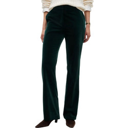 Tommy Hilfiger Βελουτέ Γυναικείο Παντελόνι Πράσινο WW0WW52201-LZP