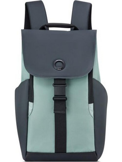 Delsey Securflap Σακίδιο Πλάτης Πράσινο