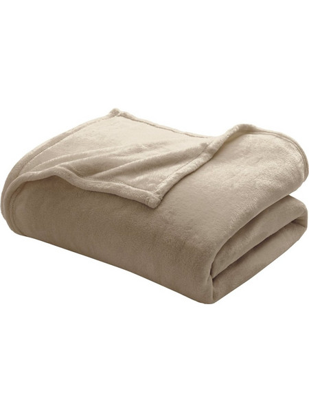 Κουβέρτα Fleece Υπέρδιπλη (220x240) L-C Flanou Taupe 1645259