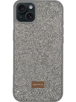 Sonique Lux Diamond Θήκη (iPhone 15 Plus) Silver