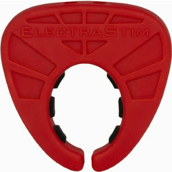 Electrastim Silicone Fusion Viper Cock Shield Ελαστικό Δαχτυλίδι Πέους Σιλικόνης με Δόνηση Κόκκινο