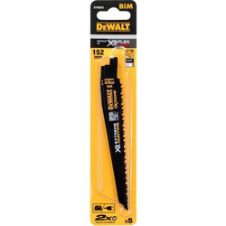 Dewalt DT99554 Λάμες Σέγας XR Extreme Runtime Ξύλου 152mm 5ΤΜΧ