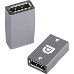 POWERTECH αντάπτορας DisplayPort PT-1643, 8K/60Hz, 32.4 Gbps, γκρι