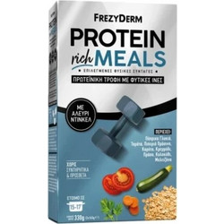 Frezyderm Protein Rich Meals Πρωτεϊνική Τροφή με Φυτικές Ίνες & Αλεύρι Ντίνκελ 2x165g