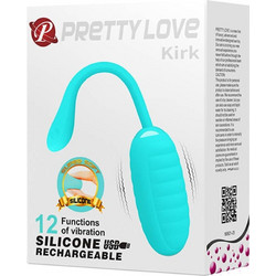 Pretty Love Kirk Δονητής Egg 20cm Τιρκουάζ