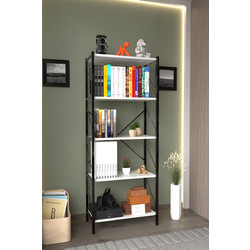 Stewe Home Βιβλιοθήκη 60x30x150cm STE-019425-P19425