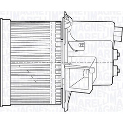Magneti Marelli 069412655010 - MTE655AX-ΒΕΝΤΙΛΑΤΕΡ ΕΣΩΤ.ΧΩΡΟΥ FIAT PANDA 169 09.2003