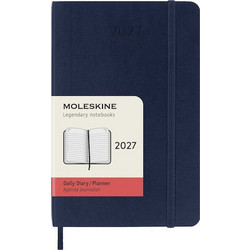 MOLESKINE ΗΜΕΡΟΛΟΓΙΟ 2027 POCKET SOFT DAILY SAPPHIRE BLUE