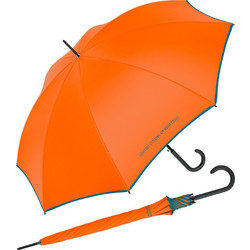 Benetton 56119 Celosia Orange Αυτόματη Ομπρέλα Μπαστούνι