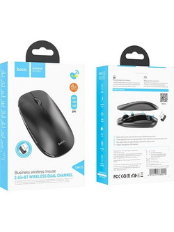 Hoco GM15 Ασύρματο Bluetooth Ποντίκι Black
