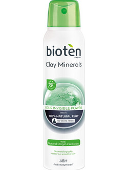 Bioten Clay Minerals Αποσμητικό Spray 48h 150ml