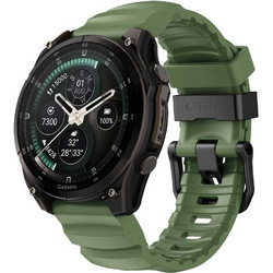 Tech-Protect Motion Λουράκι Σιλικόνης Military Green (Garmin Fenix 47mm)