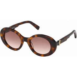 Just Cavalli JC 908/S 52F Γυναικεία Γυαλιά Ηλίου Οβάλ Κοκάλινα Ταρταρούγα με Καφέ Polarized Φακό