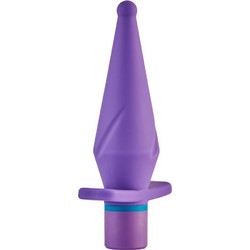 Dream Toys Love Signal Tingling Touch Πρωκτική Σφήνα με Δόνηση 13cm Μωβ