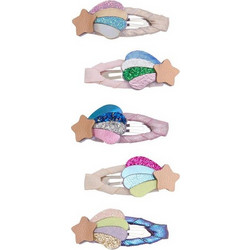 Mimi&Lula Chubby Shooting Star Mini Hair Clips (5 τμχ)