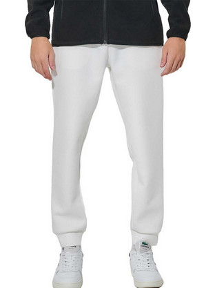 Body Action Scuba Knit Ανδρική Φόρμα Παντελόνι Off White