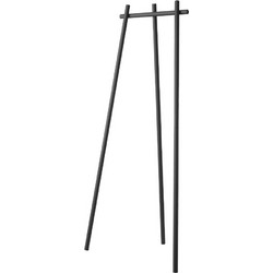 Yamazaki Καλόγερος Δαπέδου Μεταλλικός Μαύρος Tower 65x43x153,5 εκ