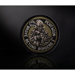 Κεντητό Σήμα Pentagon | Brave Moral Patch