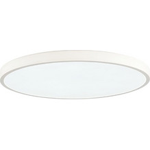 Inlight Πλαφονιέρα οροφής LED 18W 3CCT (by switch on base) σε λευκή απόχρωση D:23x2,5cm (42036-E-White)
