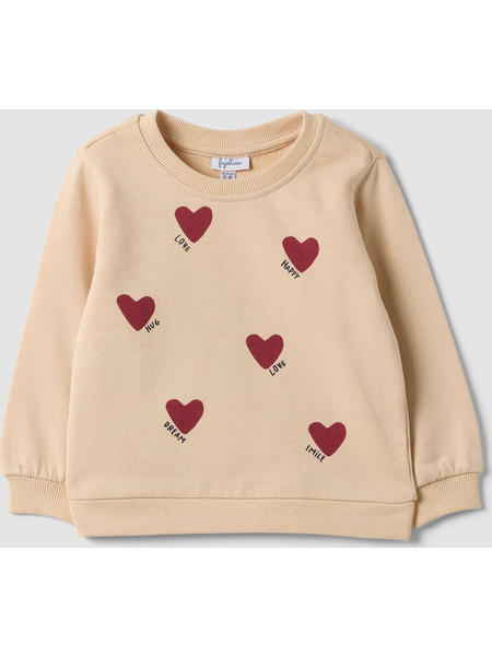 OVS BABY SWEATSHIRTS 2847381-TOASTED ALMOND Biege