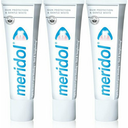 Meridol Gentle White Οδοντόκρεμα 3x75ml