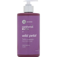 PANTHENOL EXTRA WILD PETAL 3IN1 CLEANSER 500ML