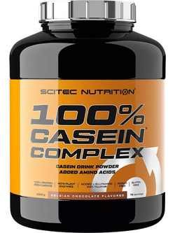 Scitec Nutrition 100% Casein Complex Belgian Chocolate Πρωτεΐνη 2.35kg