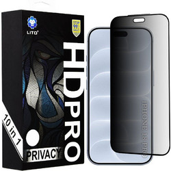Lito - Hd Pro Privacy (10 pack) - Iphone 18 Pro - Black